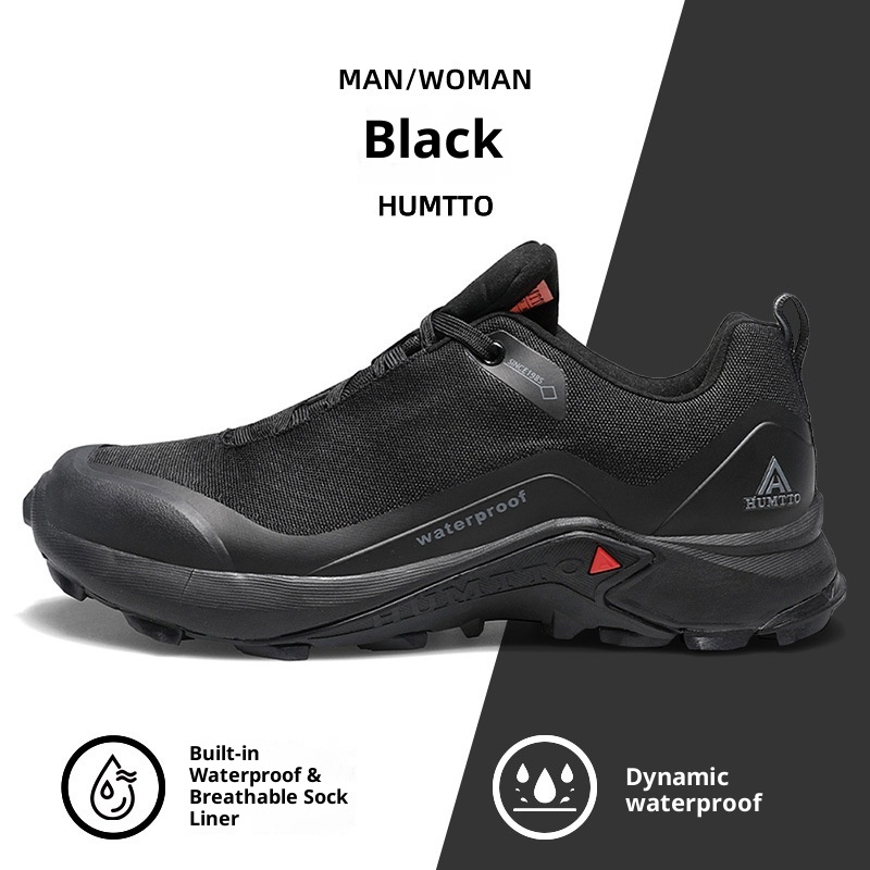 Chaussures ShoeGlobe Hantu imperméables pour hommes, légères et respirantes, idéales pour l'été, les jours de pluie, antidérapantes et amortissantes pour le sport et la randonnée en extérieur. Idéales pour l'été, les activités de plein air et les journées pluvieuses._voghion.com