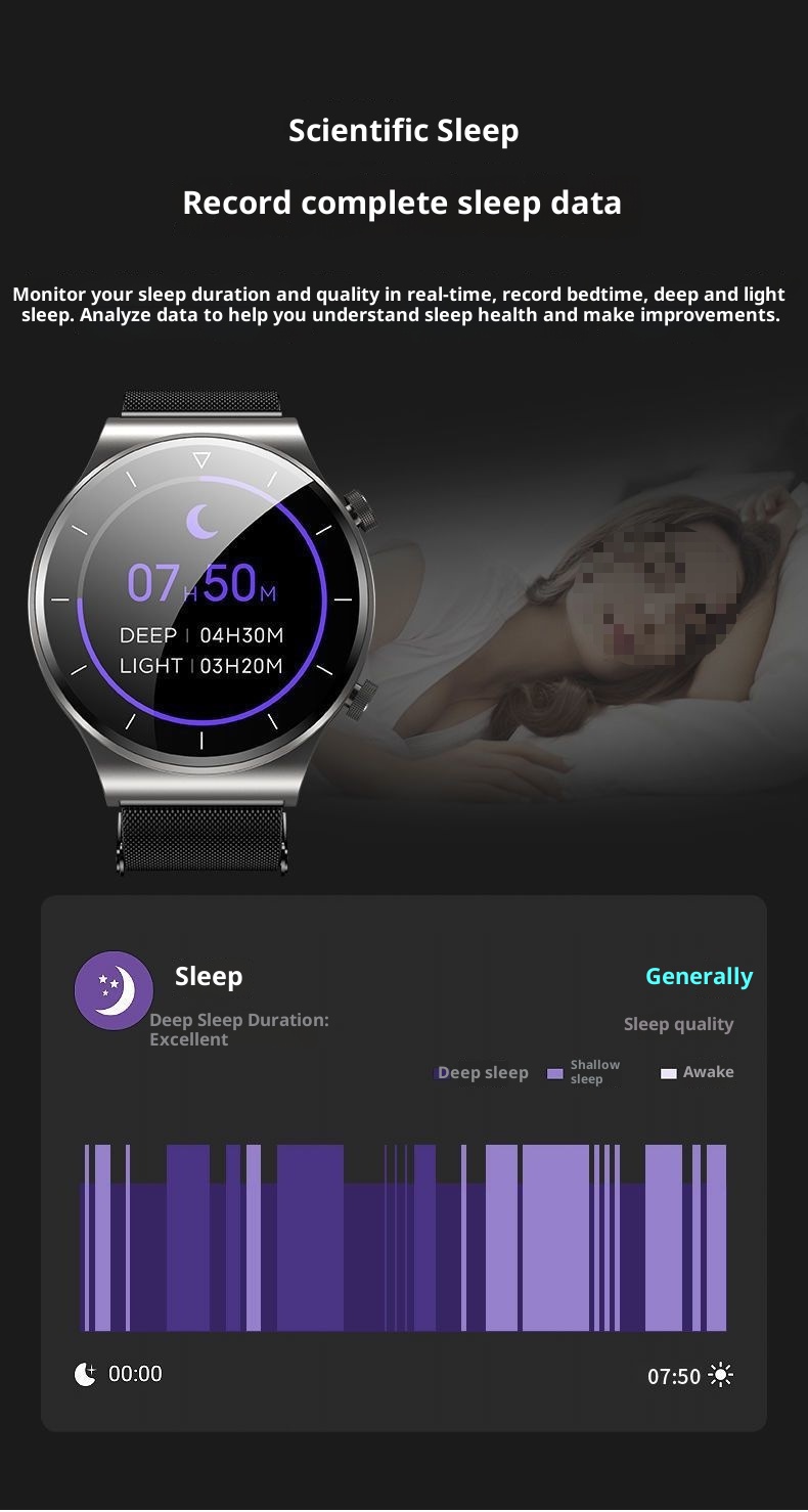 Huaqiangbei GT9 Smart Watch Multi-Function Call Answering NFC Waterproof Sports Bracelet_voghion.com