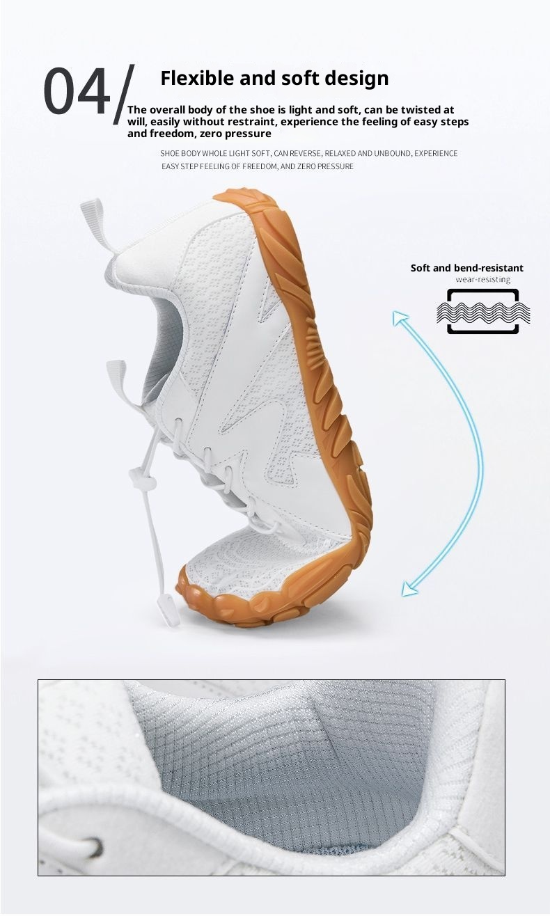 ShoeGlobe Hiking Cross-Border Spring Five-Toe Trekking Outdoor Waterproof Climbing For Men And Women Sports Shoes Trail Running_voghion.com