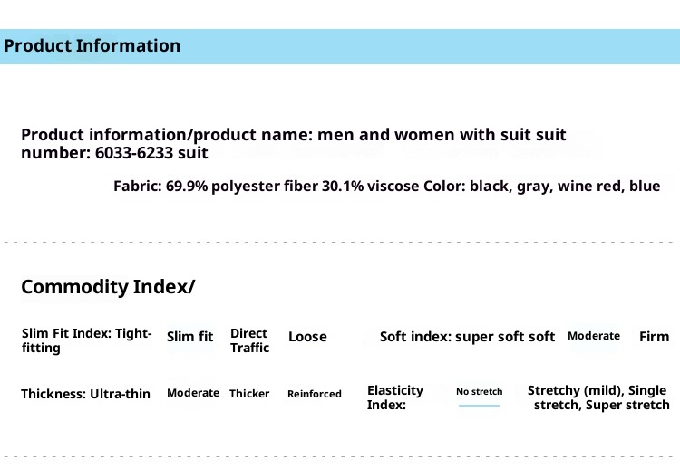 Conjunto de terno unissex profissional de três peças Cross-Border, sem necessidade de passar, para homens, ideal para negócios e ocasiões formais._voghion.com
