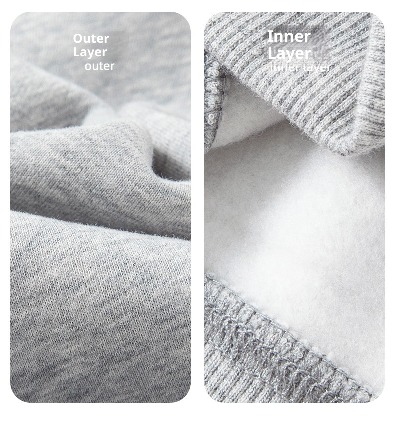 ragazzo KITE Abbigliamento Uomo 2025 Autunno Inverno Boxy Fit Corto Largo Pesante 350G Felpa Con Cappuccio Felpa Con Cappuccio Uomo_voghion.com