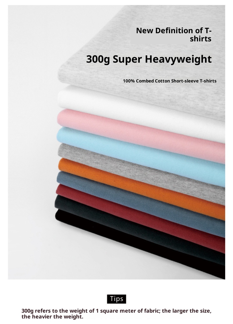 Maglietta a maniche lunghe bianca da uomo, 300 g, in puro cotone, semplice, spessa, non trasparente, strato di base, traspirante per la primavera e_voghion.com