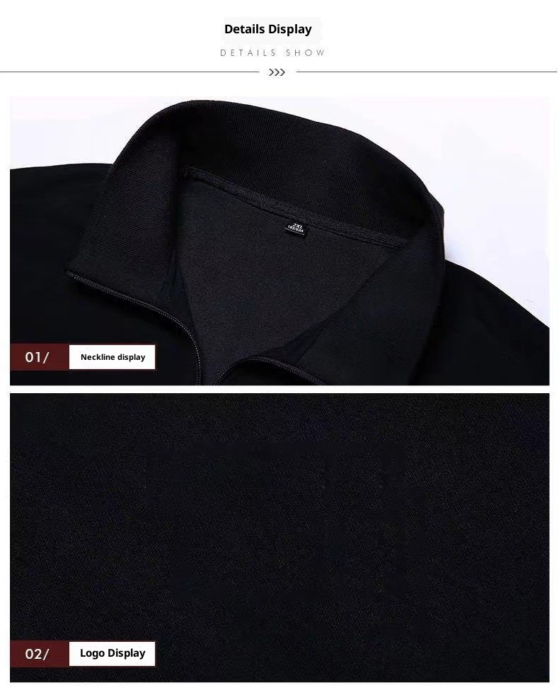 001 Felpa da uomo, tuta da corsa, casual, per giovani, da uomo, da esterno, per autunno e inverno, set da due pezzi per papà di mezza età_voghion.com