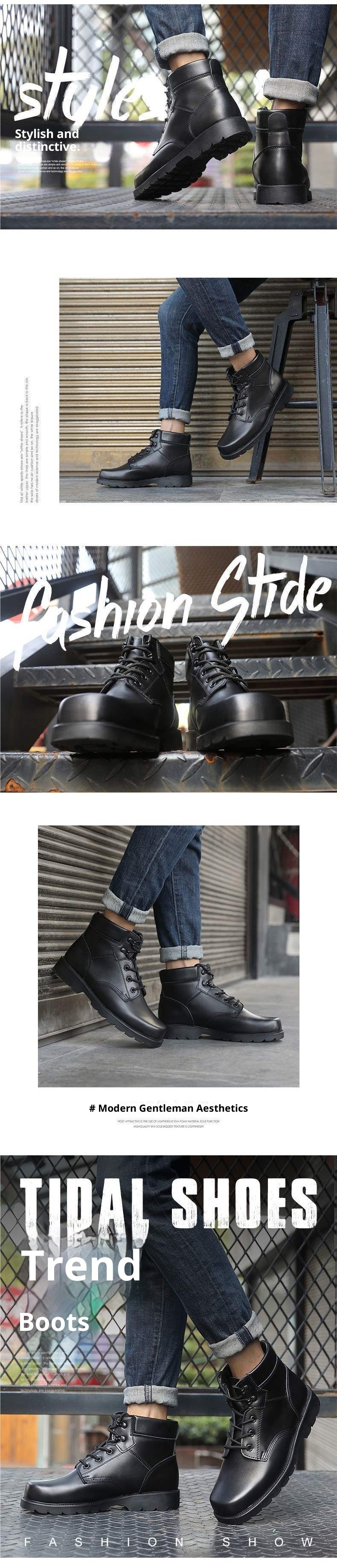 ShoeGlobe Outdoor High-Top Militärtrainings-Taktik-Wanderschuhe Martin Herren Sommer Arbeitsschuhe Warme Woll-Schneestiefel Damen_voghion.com