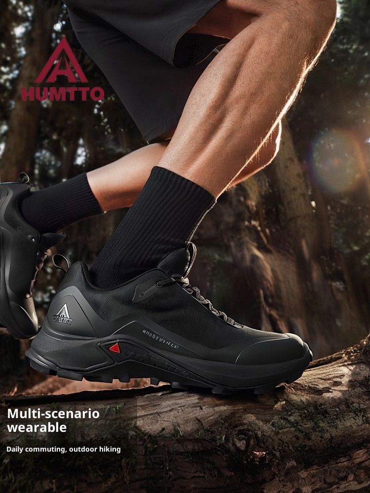 Chaussures ShoeGlobe Hantu imperméables pour hommes, légères et respirantes, idéales pour l'été, les jours de pluie, antidérapantes et amortissantes pour le sport et la randonnée en extérieur. Idéales pour l'été, les activités de plein air et les journées pluvieuses._voghion.com