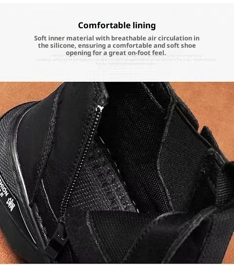 ShoeGlobe, stivali da trekking sportivi casual da uomo, impermeabili, antiscivolo, resistenti all'usura, retrò, stile britannico, autunnali, inodore_voghion.com