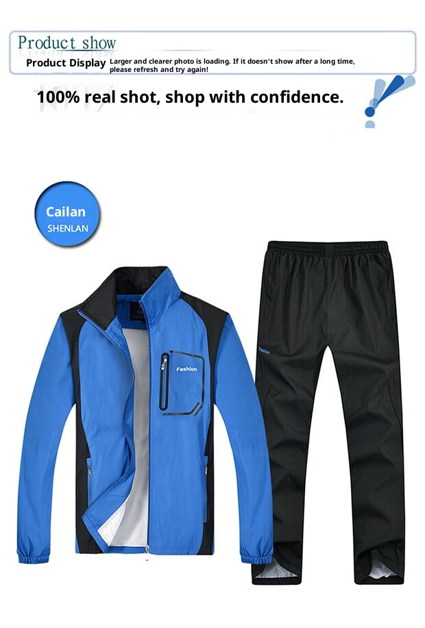 001 Herren-Sportbekleidung für Frühling und Herbst, Sweatshirt, modisch, lässig, langärmelig, Laufanzug_voghion.com