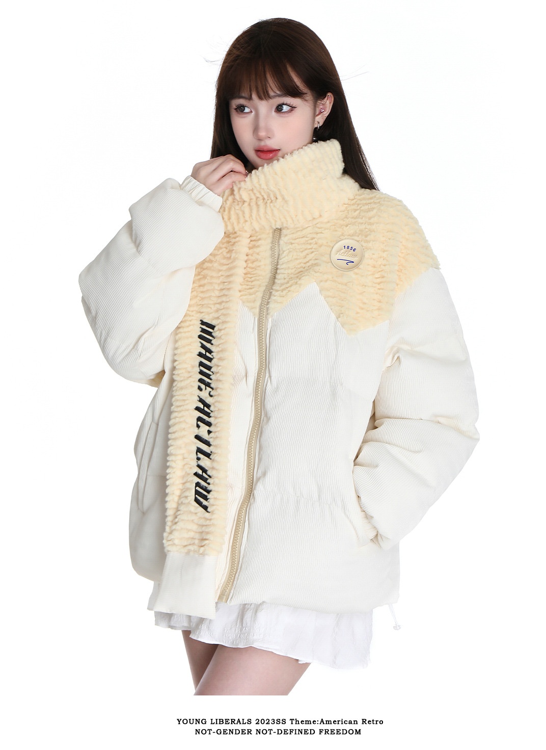 ChicShe ACTORWET Thickened Puffer Jacket 2023 New Fashionable Cotton Coat For Petite Women Sweet Socialite Style_voghion.com