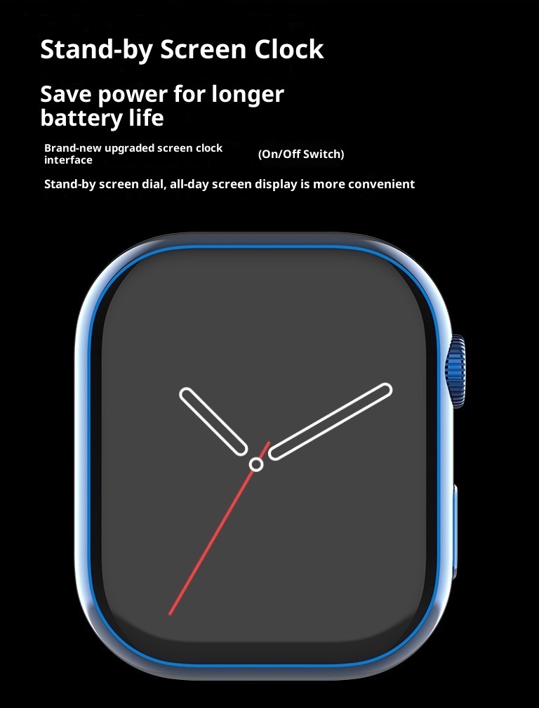 New Smart Watch Sports Bluetooth Huaqiangbei S10 PROMAX Bracelet Heart Rate Payment Blood Sugar 2025_voghion.com