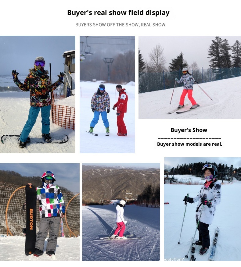 001 Gsousnow da donna, pantaloni da sci da snowboard, antivento, impermeabili, spessi e caldi, pantaloni da neve da donna_voghion.com