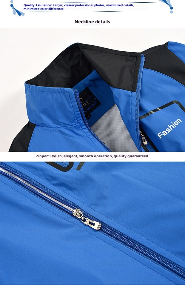 001 Herren-Sportbekleidung für Frühling und Herbst, Sweatshirt, modisch, lässig, langärmelig, Laufanzug_voghion.com