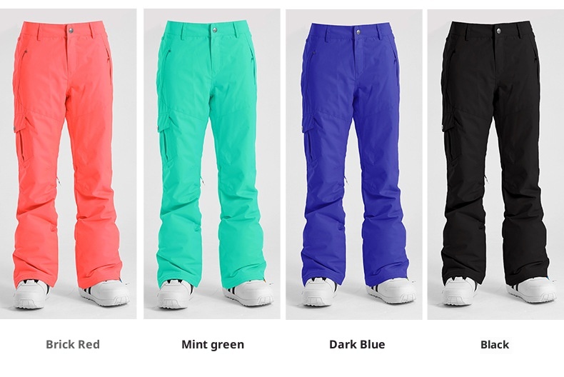 001 Gsousnow da donna, pantaloni da sci da snowboard, antivento, impermeabili, spessi e caldi, pantaloni da neve da donna_voghion.com