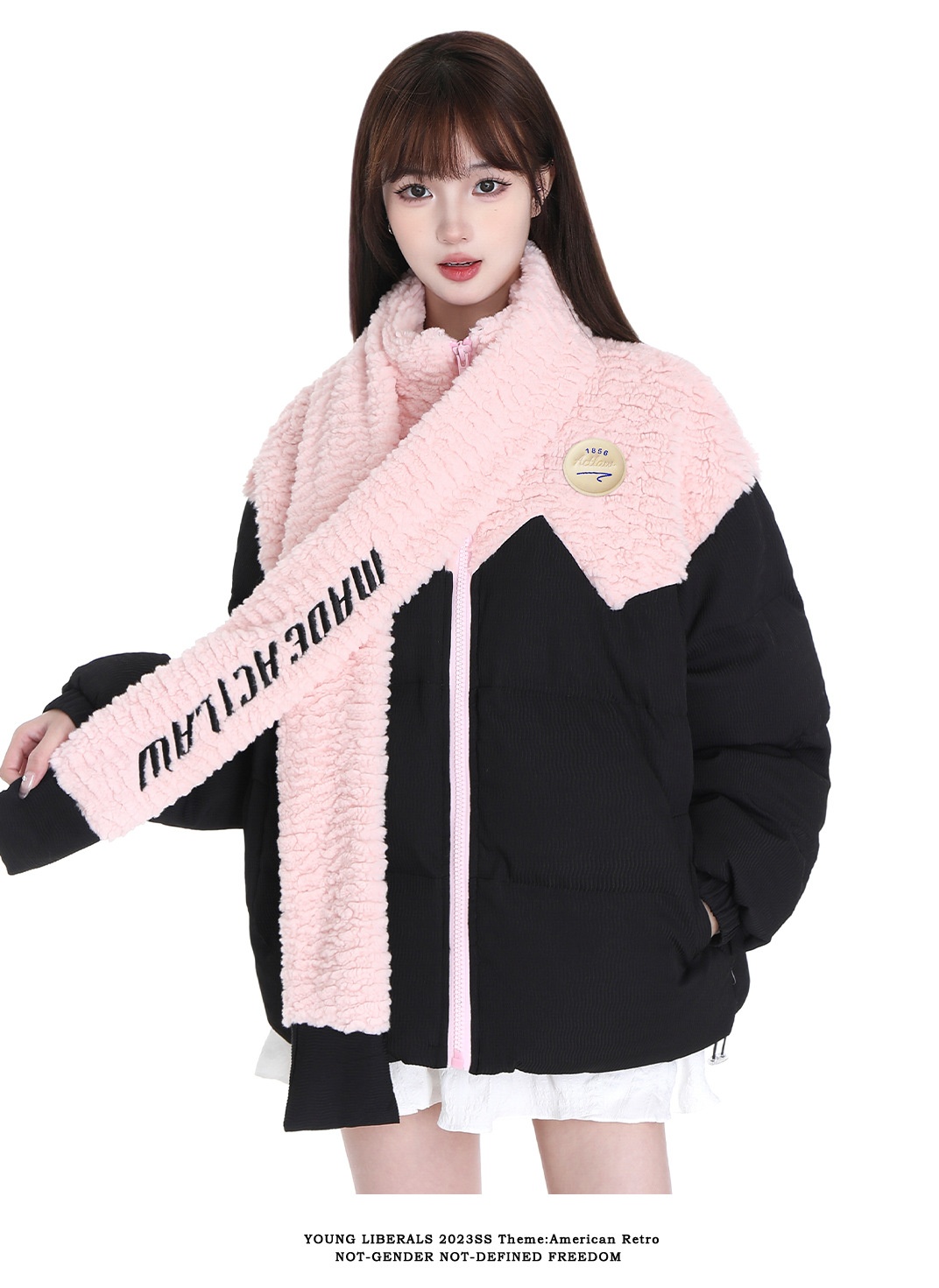 ChicShe ACTORWET Thickened Puffer Jacket 2023 New Fashionable Cotton Coat For Petite Women Sweet Socialite Style_voghion.com