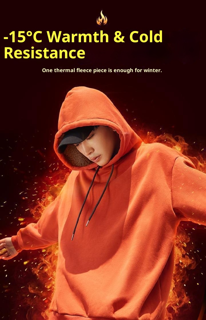 Felpa invernale da ragazzo, foderata in pile, spessa, tendenza nazionale, vestibilità ampia, taglie forti, oversize, marchio alla moda, taglia grande_voghion.com