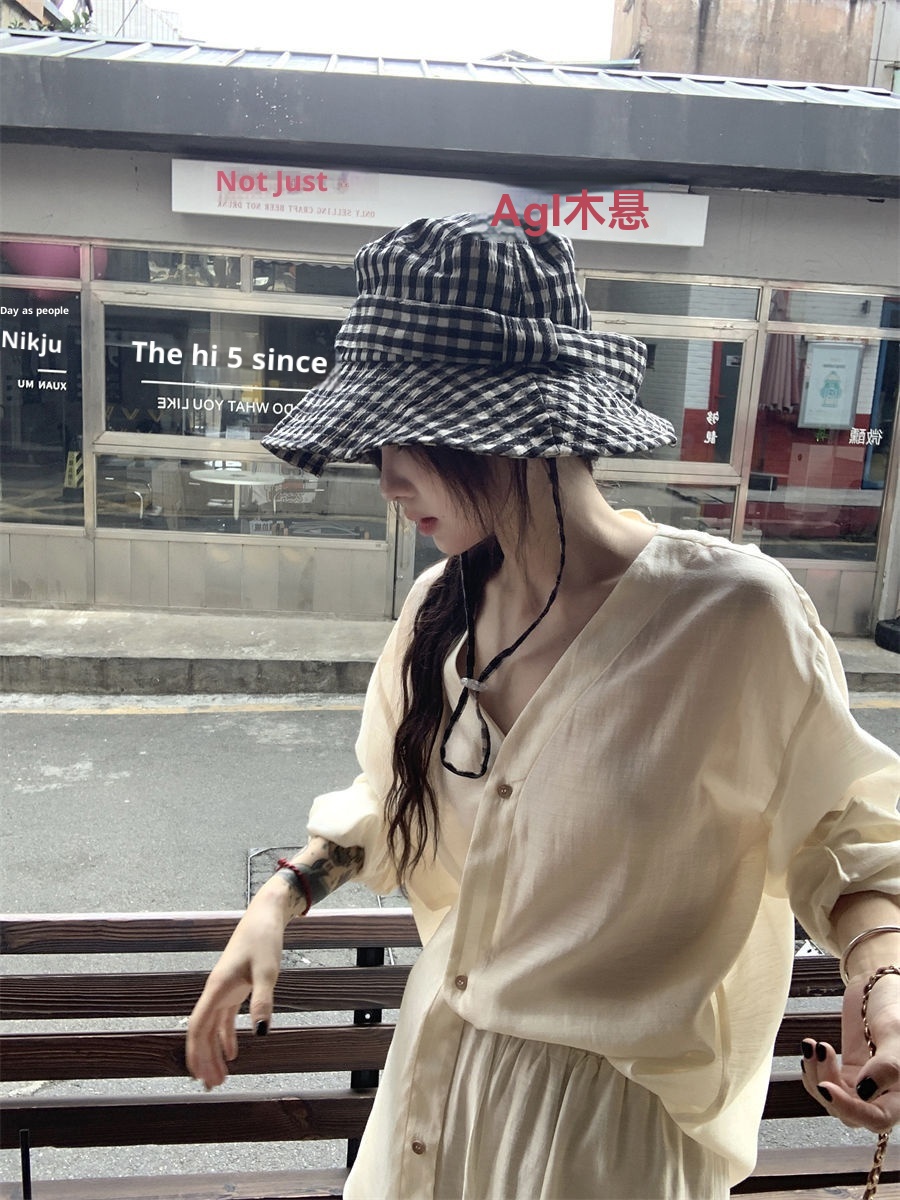 GraceChic 2025 Autunno Donna Stile Lazy Camicia a Maniche Lunghe con Scollo a V e Pantaloni Casual a Vita Alta Set Due Pezzi_voghion.com