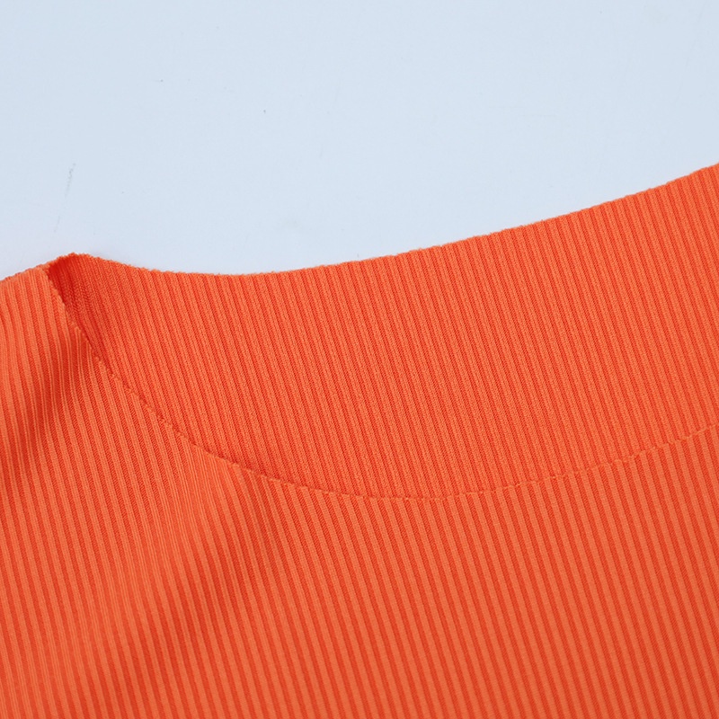 Robe moulante ChicShe 2023, style européen et américain, col rond, sans manches, couleur unie, coupe ajustée, collection été INS 025_voghion.com