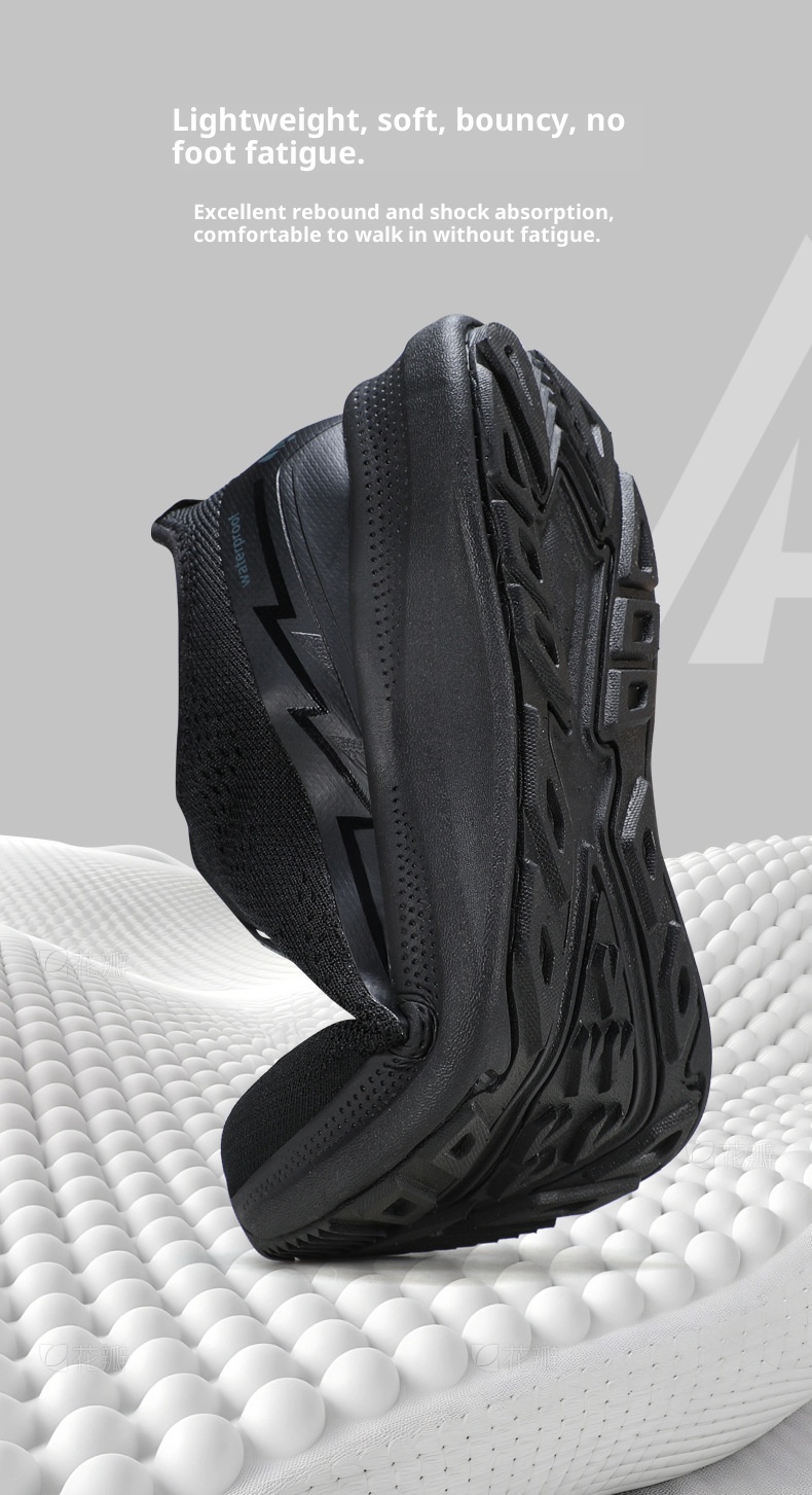 ShoeGlobe Hantu Casual W, New Non-Slip Wear-Resistant Cushioned Waterproof Slip-On Dad And Elderly, Outdoor Hiking Shoes For_voghion.com