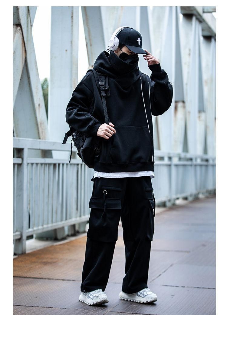 boy Boy Boy 2024 New Brand Neck Sweatshirt For Men Spring And Autumn Thickened Hooded American Style Ins High Street Top Jacket_voghion.com