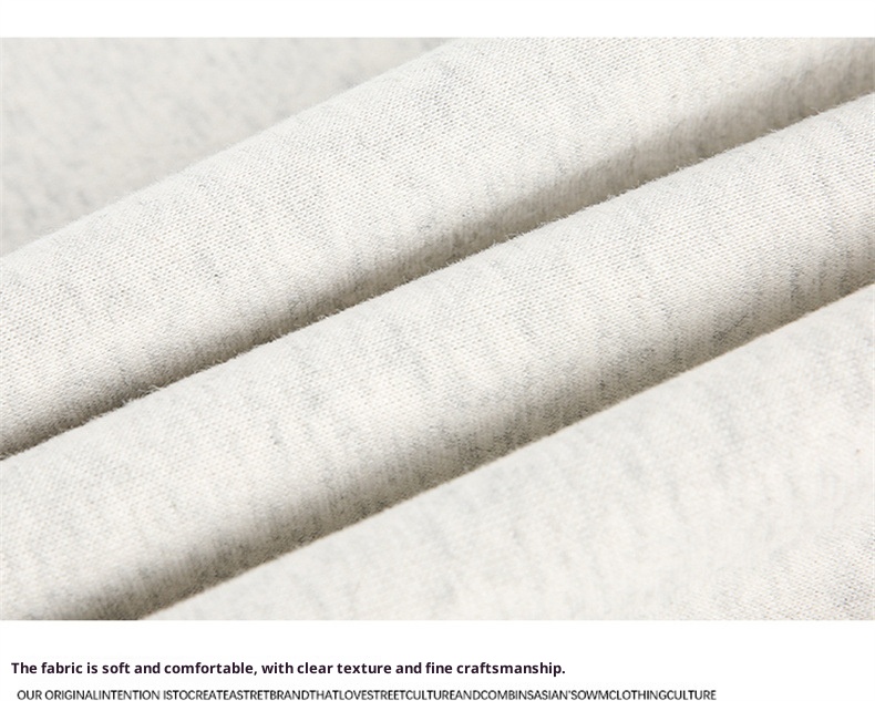 boy Boy Youth Heavy Loose Casual Sweatshirt American Style Trendy Oversize Embroidered Stand Collar Half-Zip Sports Top_voghion.com