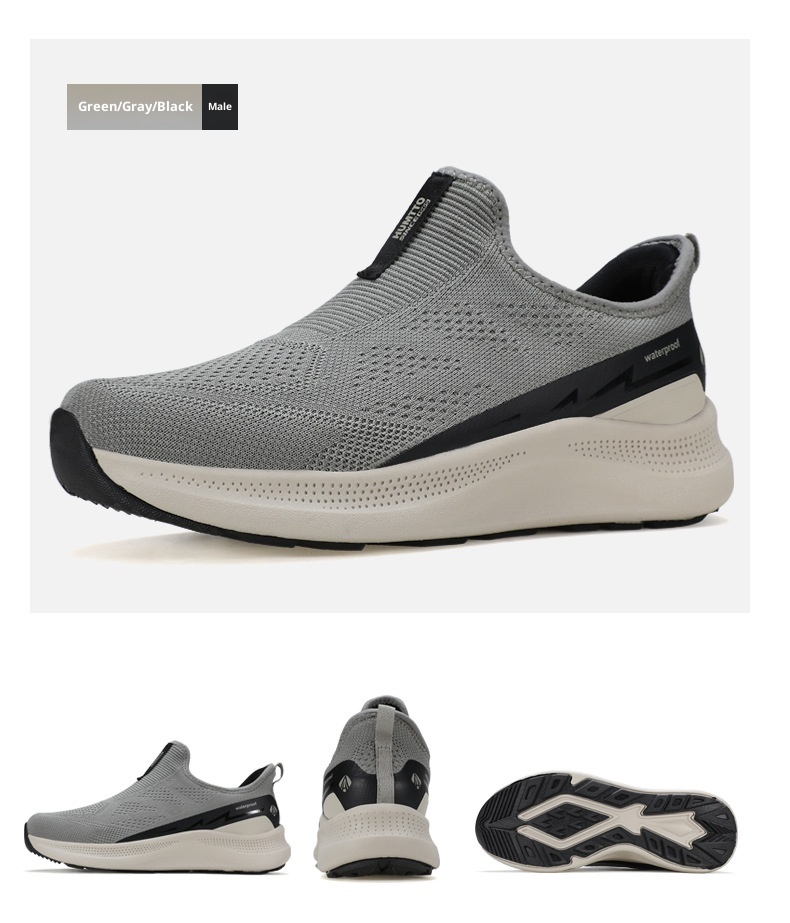 ShoeGlobe Hantu Casual W, New Non-Slip Wear-Resistant Cushioned Waterproof Slip-On Dad And Elderly, Outdoor Hiking Shoes For_voghion.com