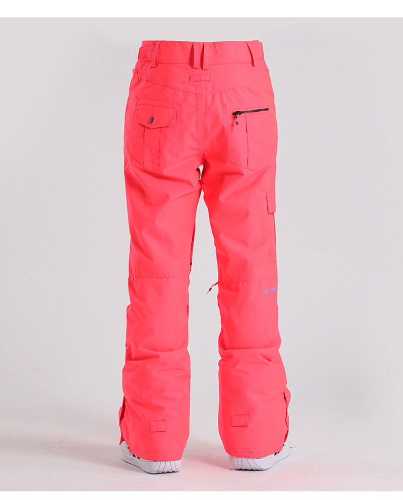 001 Gsousnow da donna, pantaloni da sci da snowboard, antivento, impermeabili, spessi e caldi, pantaloni da neve da donna_voghion.com