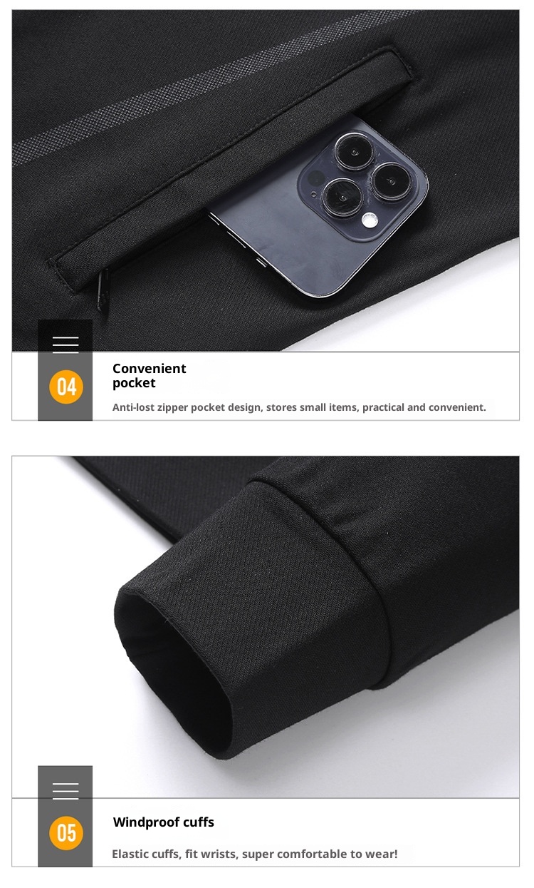 001 Men's Sports Suit Spring And Autumn Cardigan Fashion Casual Sweatshirt Plus Size Zipper Running Breathable Comfortable_voghion.com