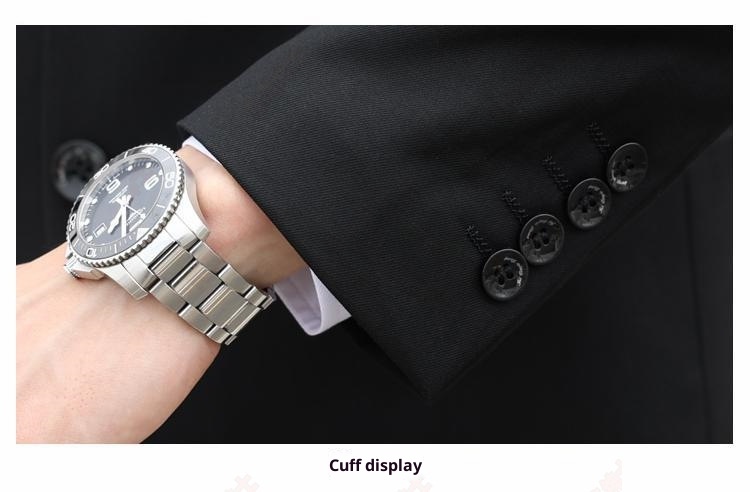 boy New Chinese Style Zhongshan Engagement Certificate Men's Casual Suit Handsome High-end Stand Collar Jacket_voghion.com