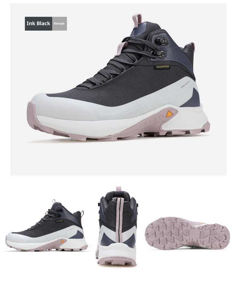 ShoeGlobe Hantu Waterproof For Men, Autumn Winter High-Top Breathable Shock-Absorbing Rain Boots, Outdoor Non-Slip Wear-Resistant_voghion.com