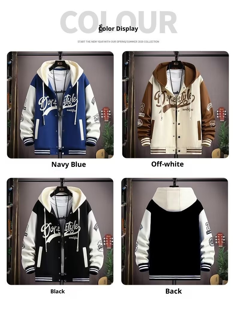 001 Hoodie Cardigan Jacket Large Size Short Sleeve Set Teenagers Spring And Autumn Sports Style For Junior High School_voghion.com