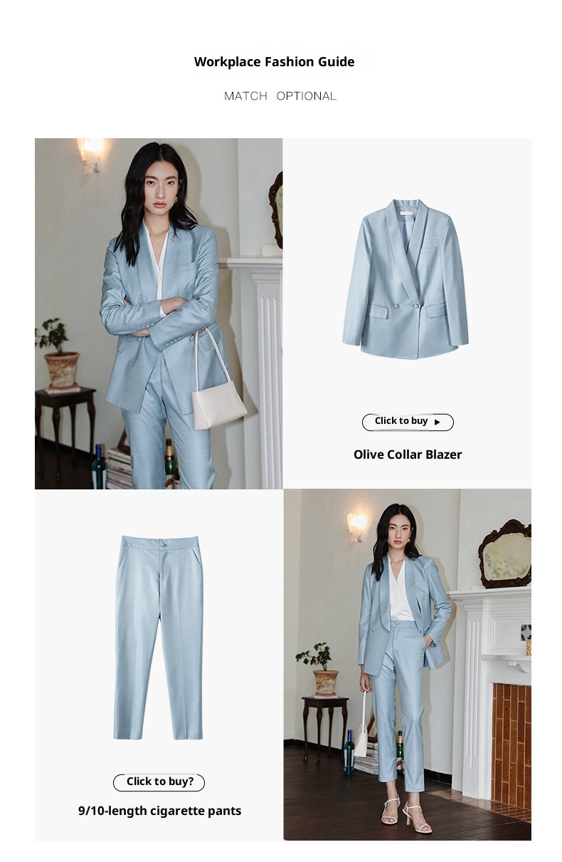 GraceChic 2023 Saldi Blazer da donna Primavera Autunno Moda britannica Elegante stile dea Completo professionale_voghion.com