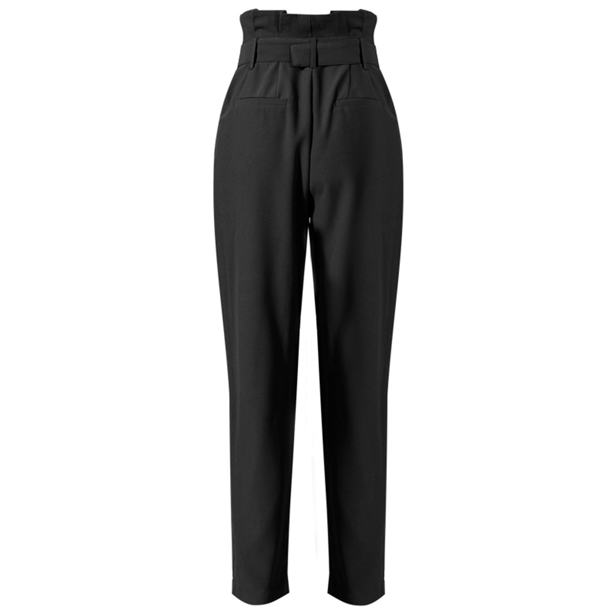 GraceChic 2023 Spring New Women's Suit Elegant Top High Waist Casual Wide Leg Pants Fashion Workwear Two-Piece Set_voghion.com