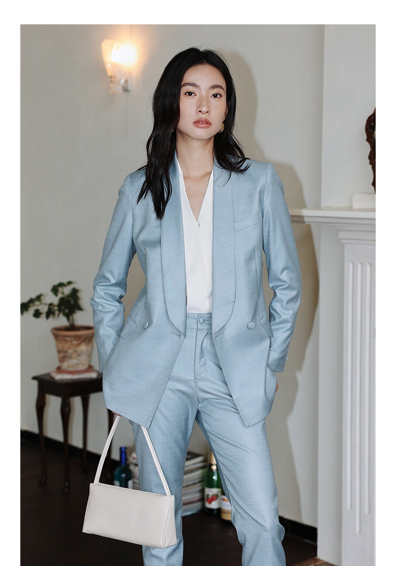 GraceChic 2023 Saldi Blazer da donna Primavera Autunno Moda britannica Elegante stile dea Completo professionale_voghion.com