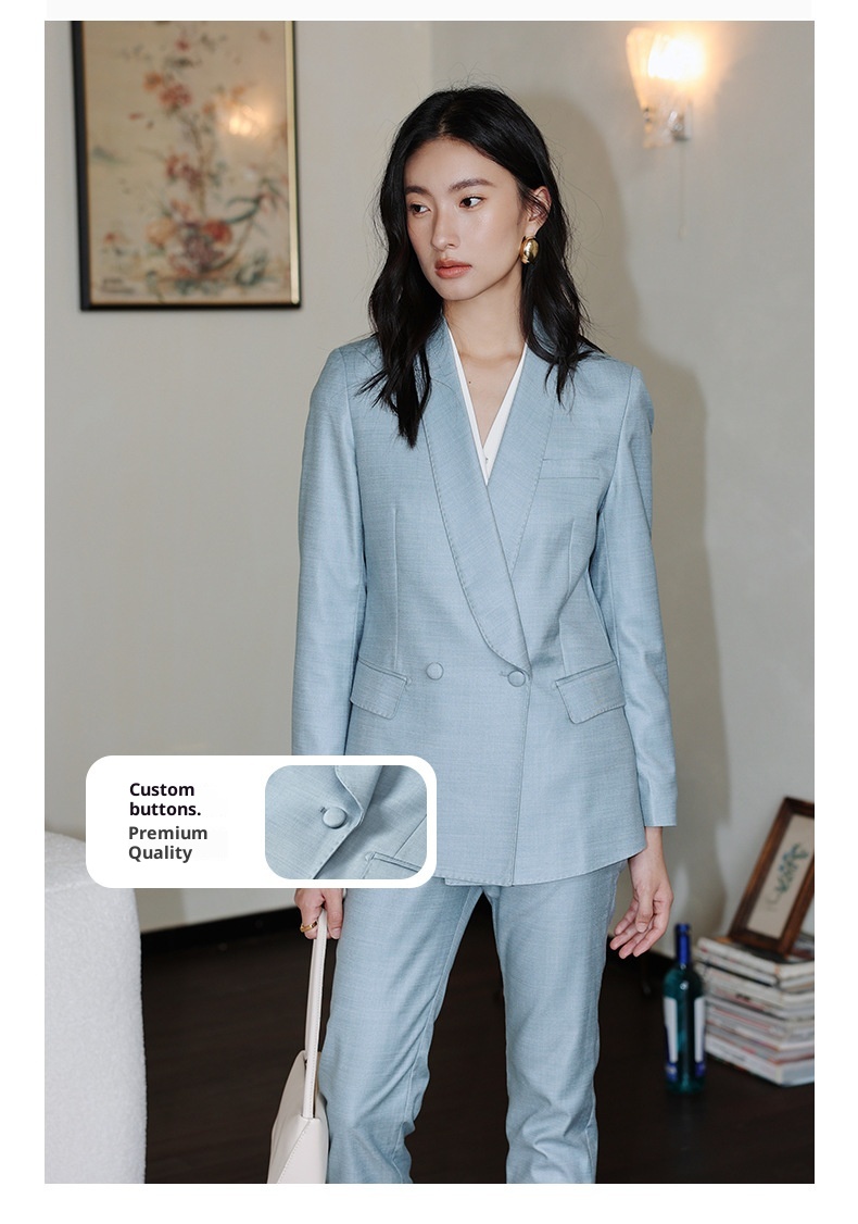 GraceChic 2023 Saldi Blazer da donna Primavera Autunno Moda britannica Elegante stile dea Completo professionale_voghion.com