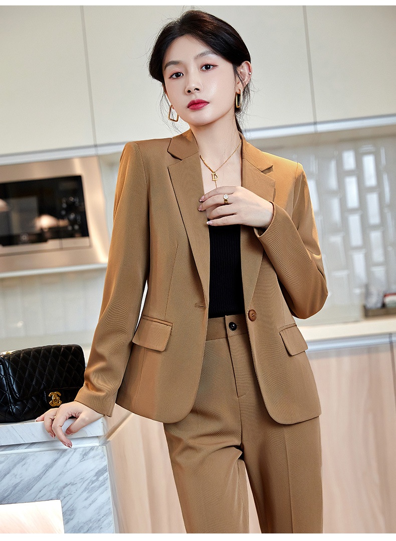GraceChic Professional Fashionable Elegant Interview Formal Wear Spring Small Blazer Petite Short Suit Women's Workwear_voghion.com