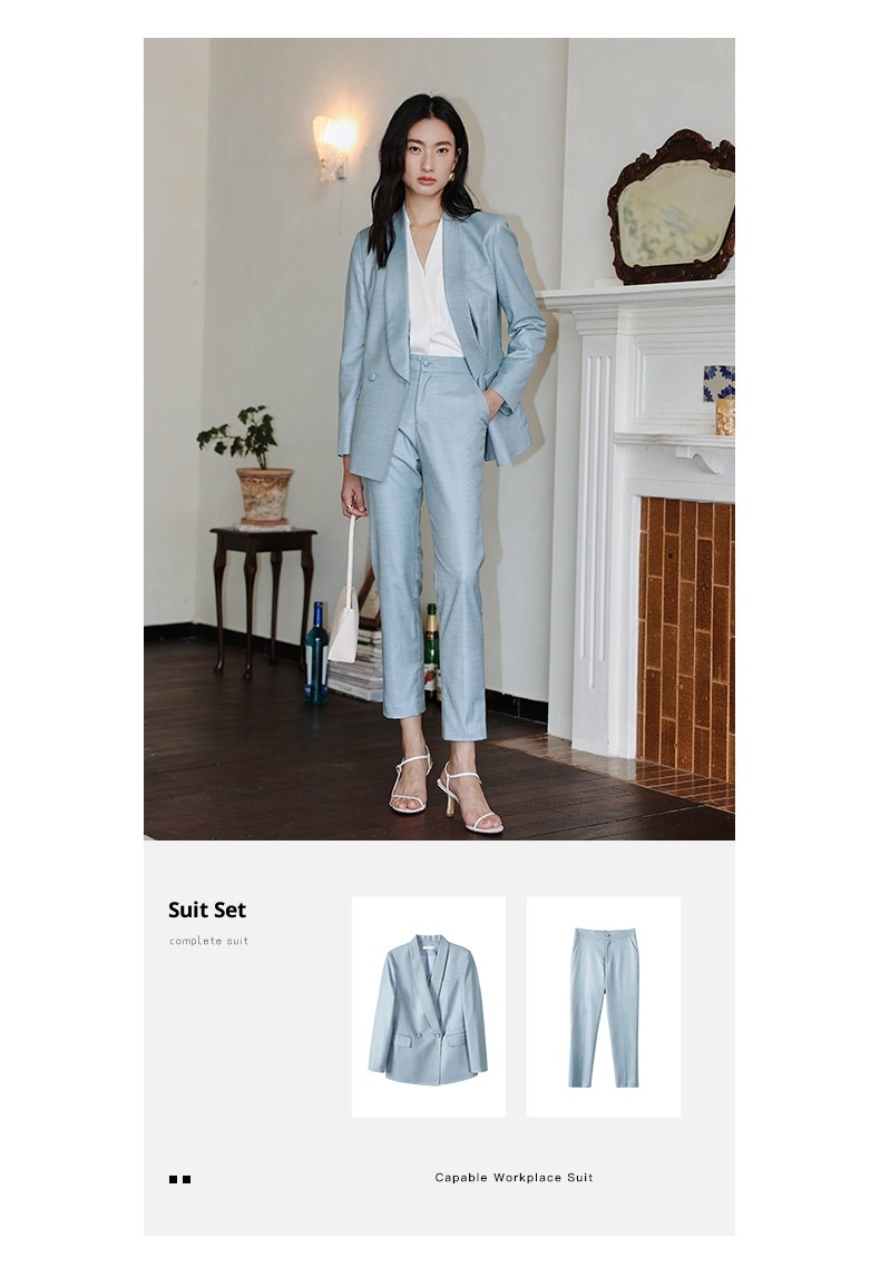 GraceChic 2023 Saldi Blazer da donna Primavera Autunno Moda britannica Elegante stile dea Completo professionale_voghion.com