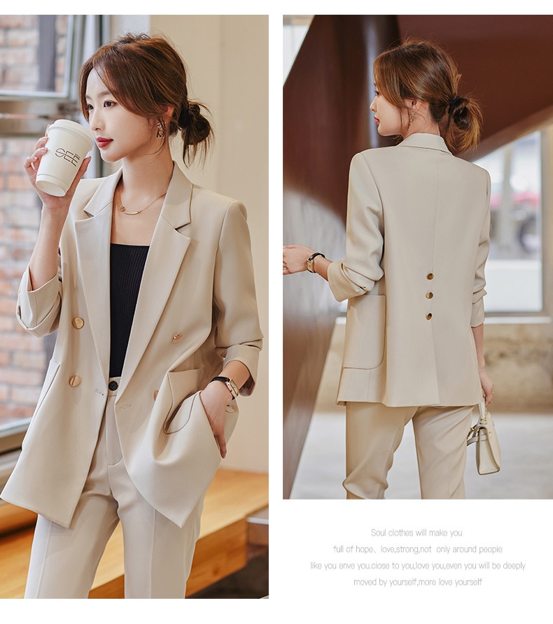 GraceChic Blazer mit Rückenschlitz für Damen, Frühjahr 2023 – Neuer Stil, lässig-locker, eleganter Göttinnen-Look_voghion.com