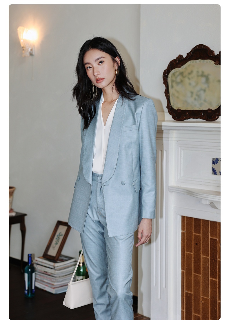 GraceChic 2023 Saldi Blazer da donna Primavera Autunno Moda britannica Elegante stile dea Completo professionale_voghion.com