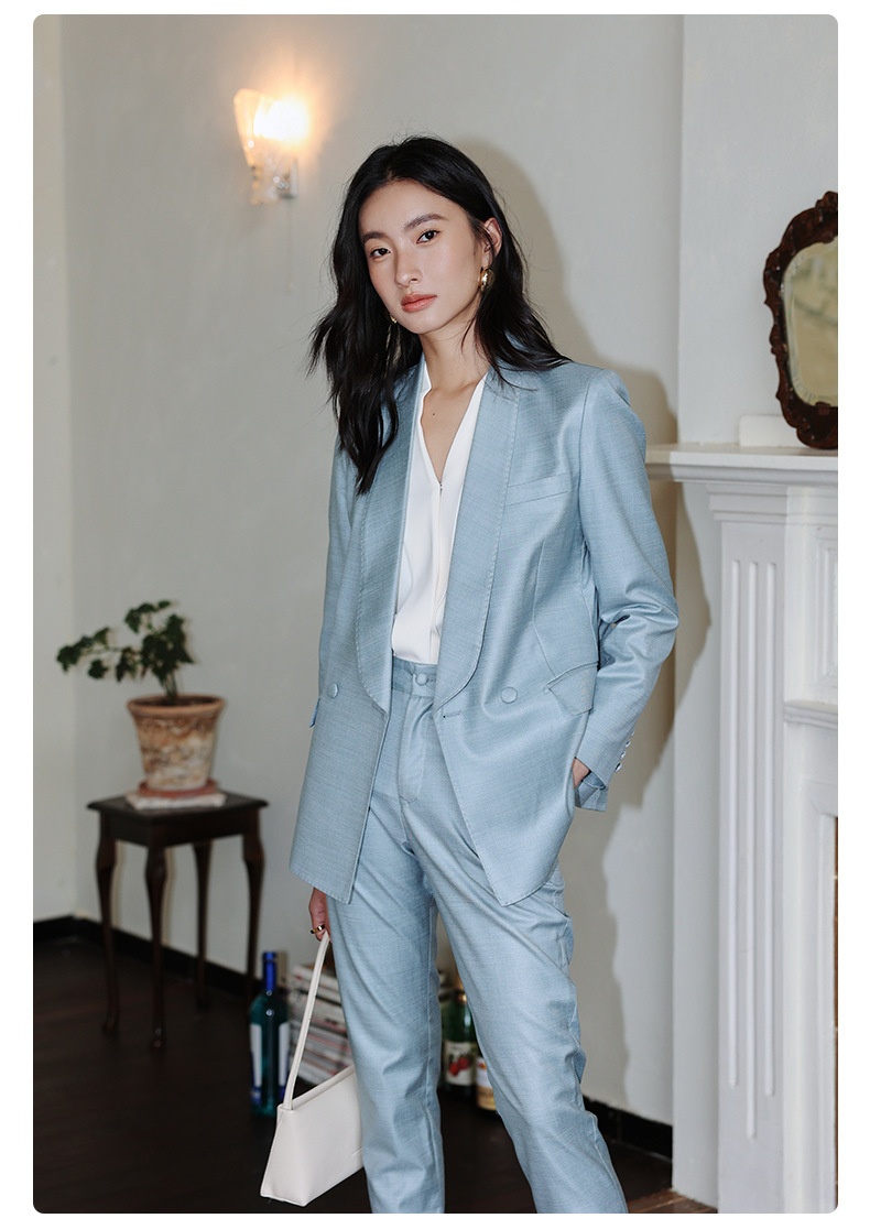 GraceChic 2023 Saldi Blazer da donna Primavera Autunno Moda britannica Elegante stile dea Completo professionale_voghion.com