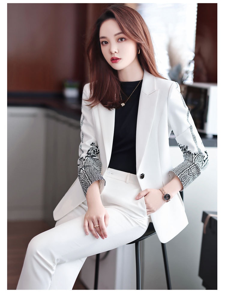 GraceChic XN9621 Pink Blazer For Women Spring Summer 2022 Autumn Winter New Style Jacket Elegant Formal Professional Suit_voghion.com
