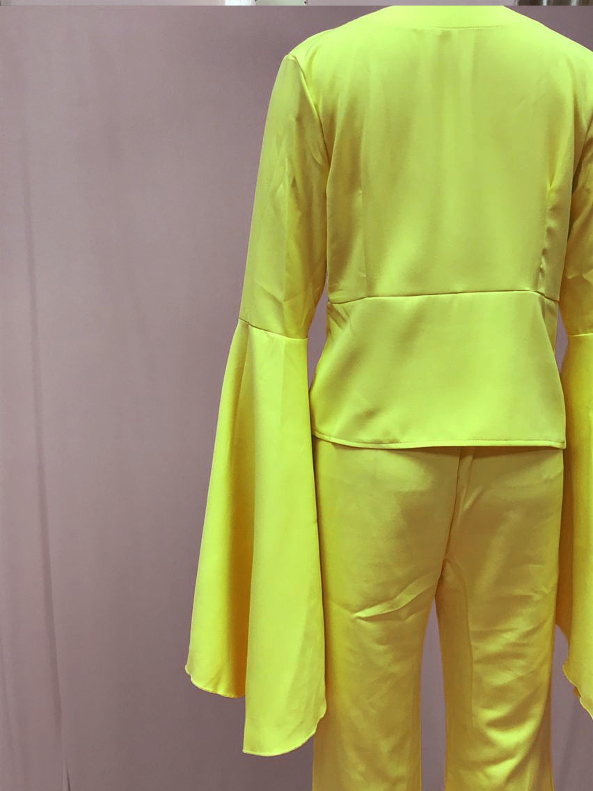 GraceChic 2025 New Goddess Style Elegant Fashion Blazer Jacket High Waist Flared Pants Two-Piece Set For Women_voghion.com