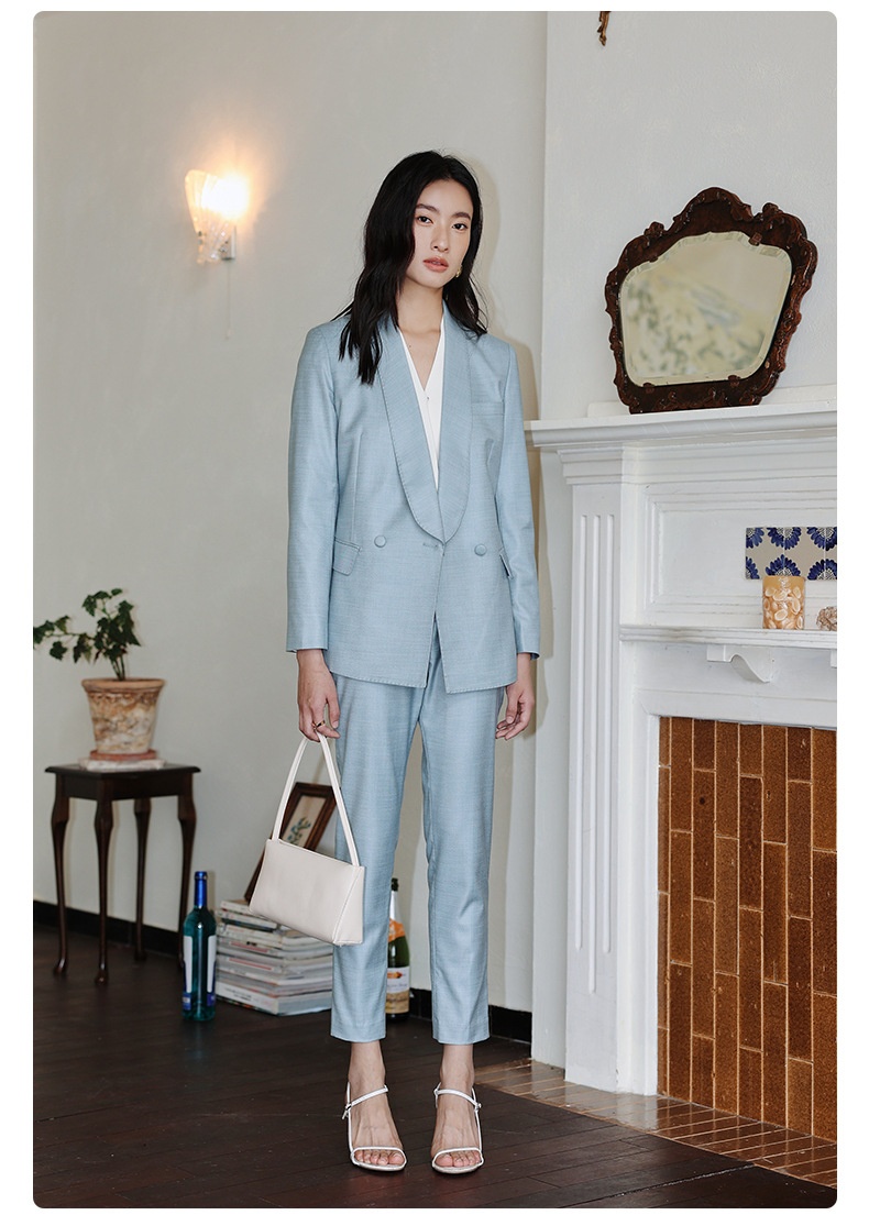 GraceChic 2023 Saldi Blazer da donna Primavera Autunno Moda britannica Elegante stile dea Completo professionale_voghion.com