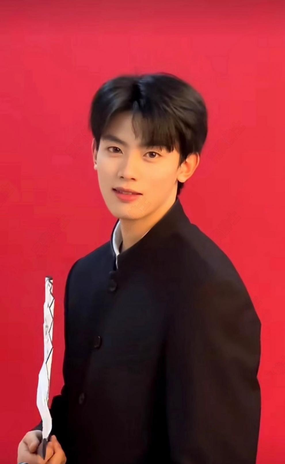 boy New Chinese Style Zhongshan Engagement Certificate Men's Casual Suit Handsome High-end Stand Collar Jacket_voghion.com