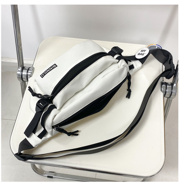 001 Nuova borsa a tracolla semplice, casual, alla moda, sportiva, per studenti, versatile, a tracolla per donna, per telefono da uomo, marsupio_voghion.com