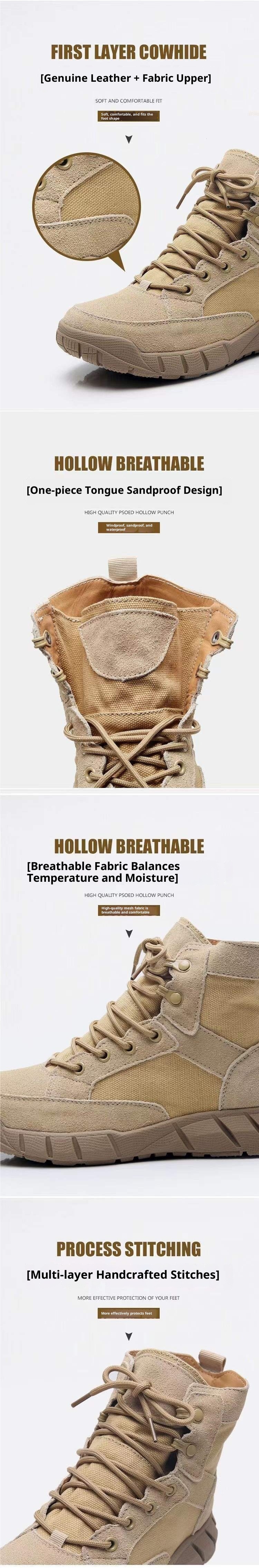 ShoeGlobe ShoeGlobe Original Scarpe da trekking da donna, Scarpe da trekking impermeabili antiscivolo, Scarponi da lavoro nel deserto, Stivali Martin da uomo_voghion.com