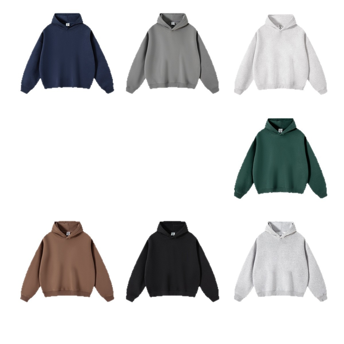 ragazzo KITE Abbigliamento Uomo 2025 Autunno Inverno Boxy Fit Corto Largo Pesante 350G Felpa Con Cappuccio Felpa Con Cappuccio Uomo_voghion.com