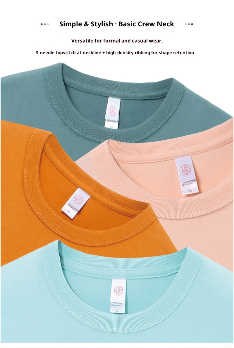 Maglietta a maniche lunghe bianca da uomo, 300 g, in puro cotone, semplice, spessa, non trasparente, strato di base, traspirante per la primavera e_voghion.com