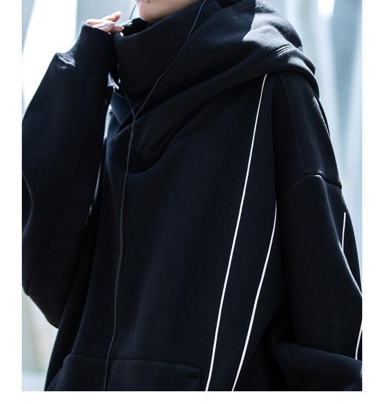 boy Boy Boy 2024 New Brand Neck Sweatshirt For Men Spring And Autumn Thickened Hooded American Style Ins High Street Top Jacket_voghion.com