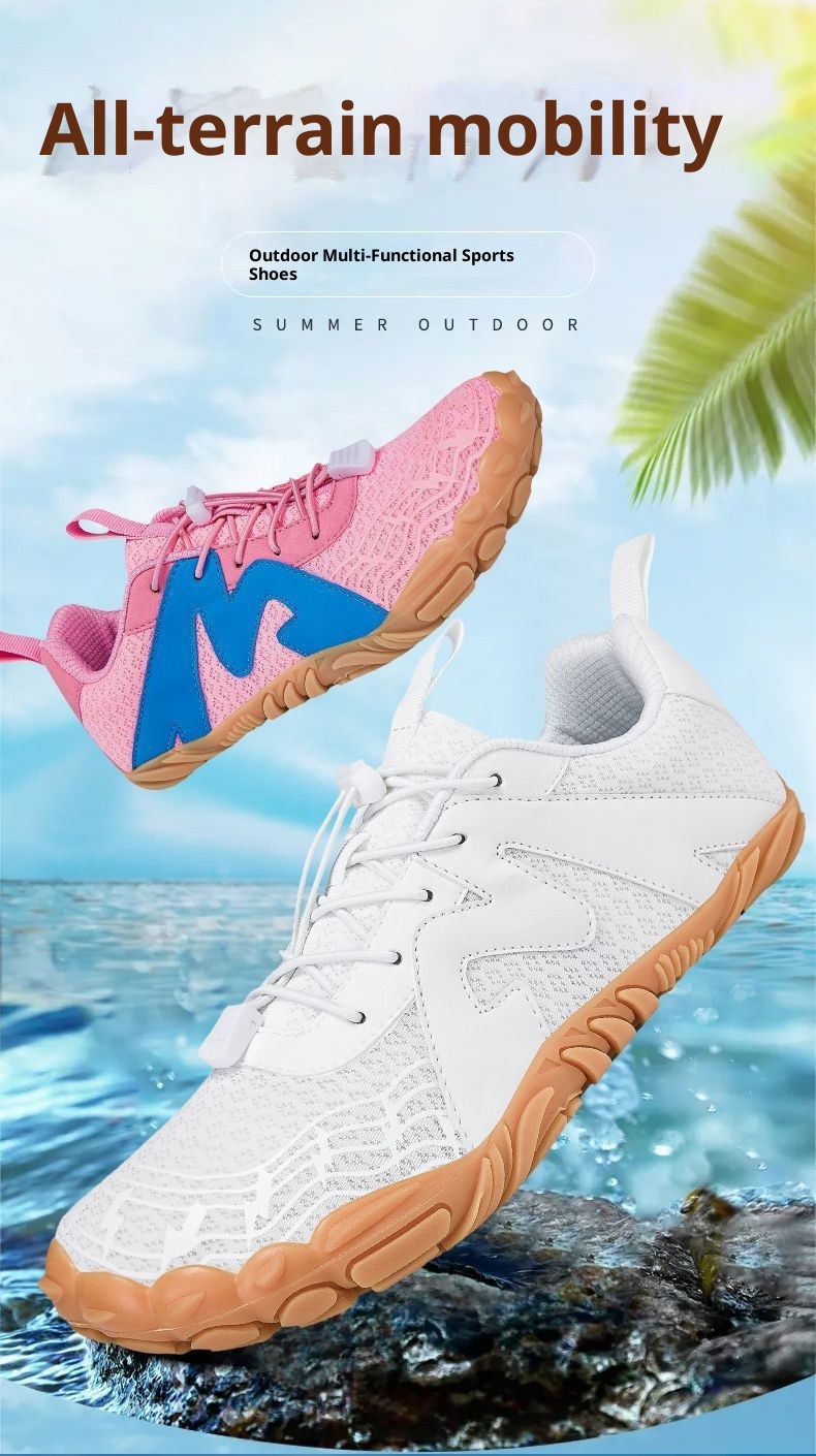 ShoeGlobe Hiking Cross-Border Spring Five-Toe Trekking Outdoor Waterproof Climbing For Men And Women Sports Shoes Trail Running_voghion.com