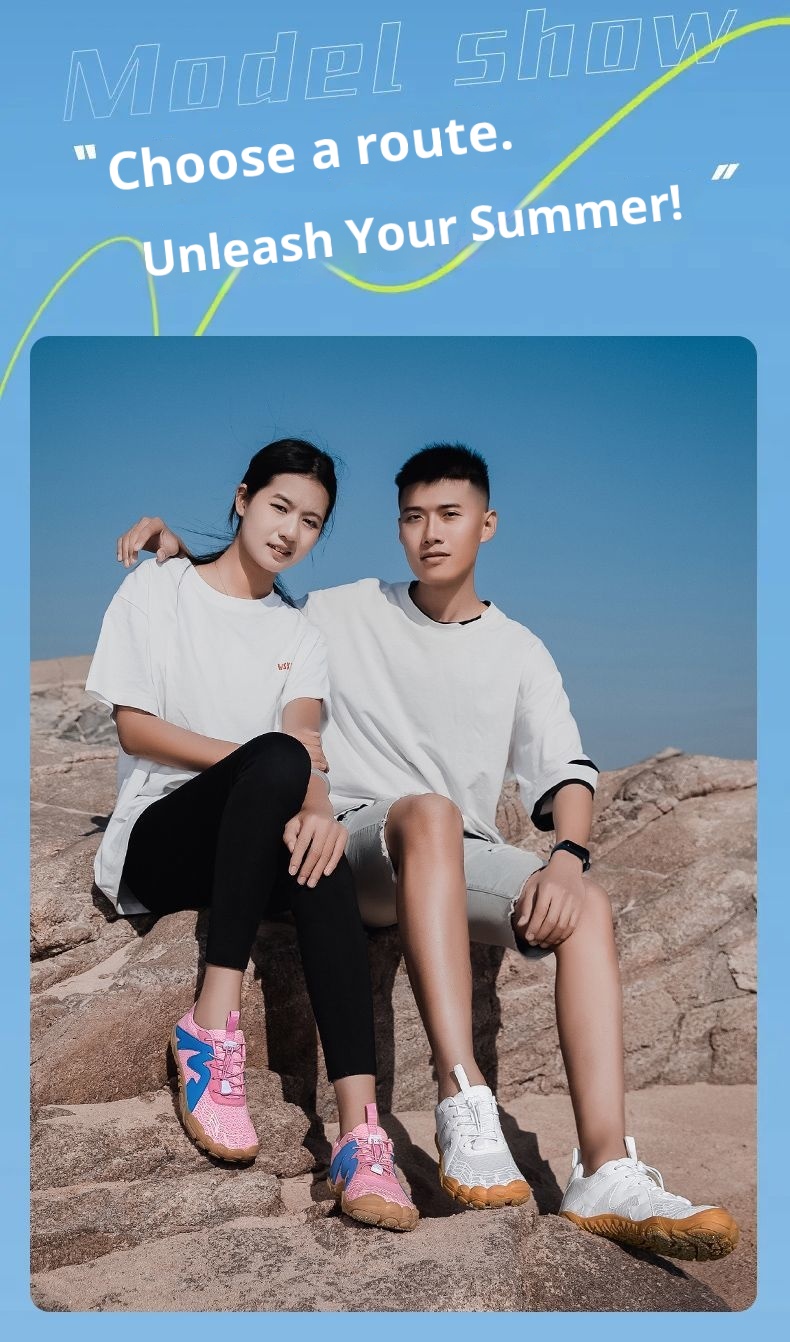 ShoeGlobe Hiking Cross-Border Spring Five-Toe Trekking Outdoor Waterproof Climbing For Men And Women Sports Shoes Trail Running_voghion.com