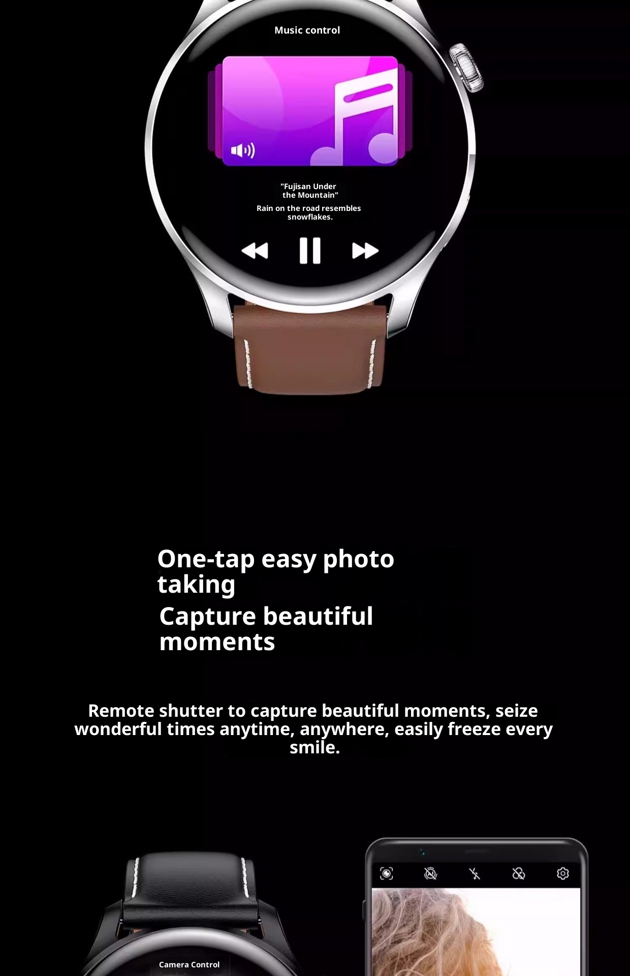 2025 New Huaqiangbei Smart Watch Black Technology Heart Rate Blood Pressure Bluetooth Call Payment Sports Waterproof_voghion.com